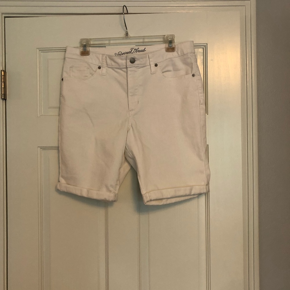Universal Thread High Rise Bermuda Jean Shorts
